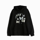 Butterfly hoodie - Black (6614954967158)