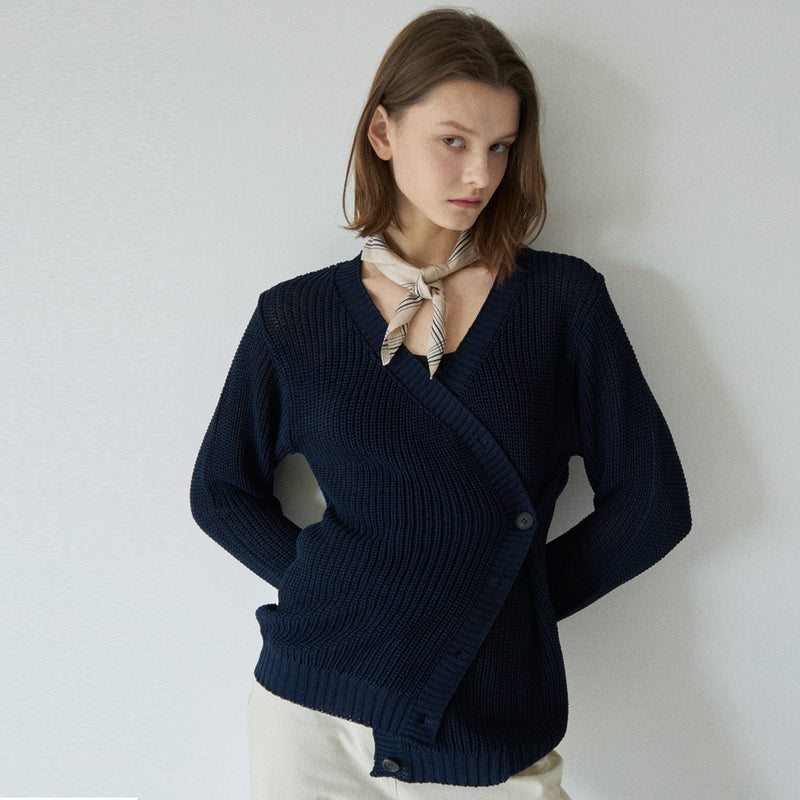 LM TWO-WAY CARDIGAN (NAVY) (4649623945334)
