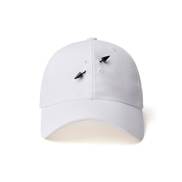 HOLYNUMBER7 X DKZ SIMPLE BALL CAP_WHITE