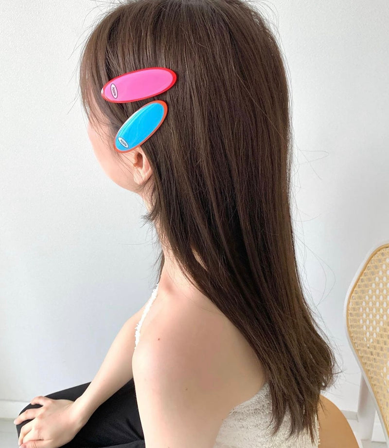 キュートカラーヘアピン / Cute color hairpin (6 colors)