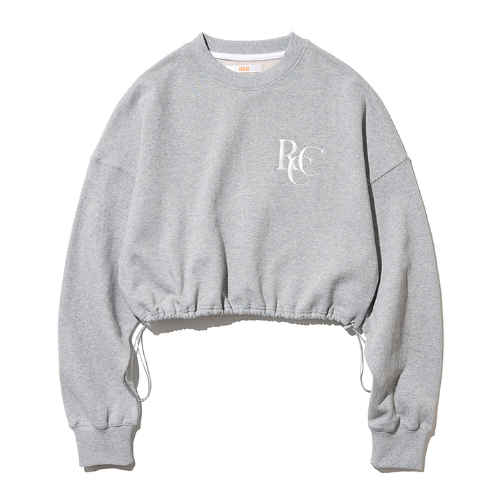 ロゴクロップスウェットシャツ/RCC Logo Crop Sweatshirt [MELANGE GREY]