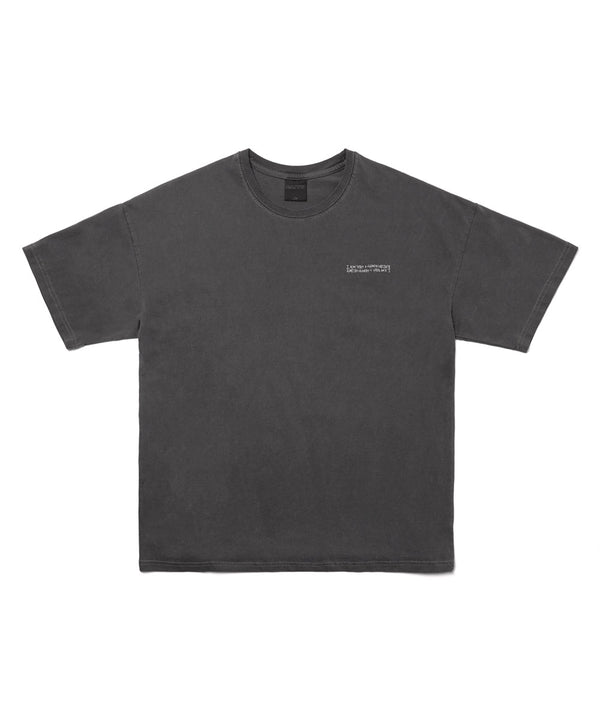 ピグメントロゴTシャツ/PIGMENT LOGO TEE (2 colors)