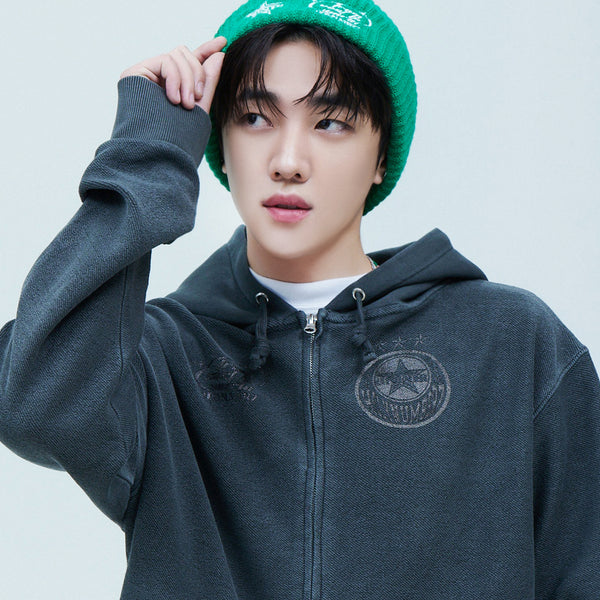 HOLYNUMBER7 X DKZ EMBROIDERY BEANIE_GREEN