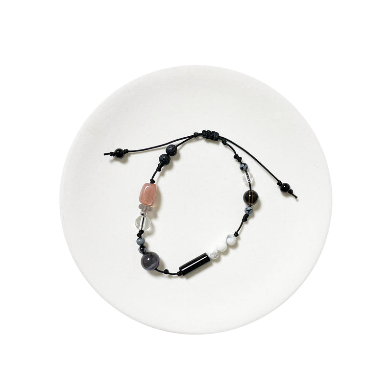 オービットジェムストーンブレスレット/Orbit gemstone bracelet