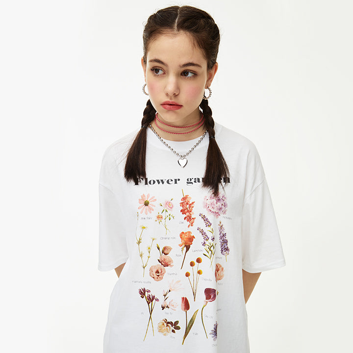 Flower Garden T-shirt (6567663173750)