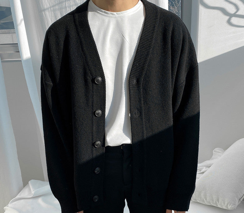 ASCLO Wool 50% Over Cardigan (4color)