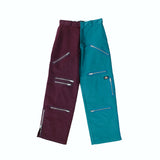 MYne×Dickies crazy zip bicolor pants / MYne×Dickies クレイジージップバイカラーパンツ (4542910300278)