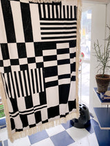 Checker ripe blanket (Black&White)