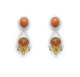 Amber drop earrings (6570654007414)