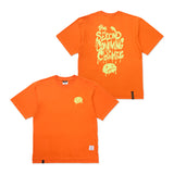 Second Coming Oversized Short Sleeves T-Shirts Purple / Charcoal /  Orange