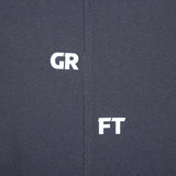 [GRFT]スプリットロングスリーブTシャツ/[GRFT] GRFT SPLIT LONG SLEEVE TEE (CHARCOAL)