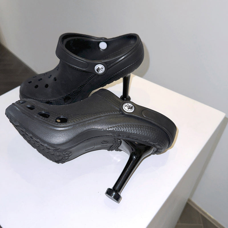 B crocs heel