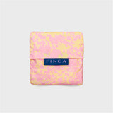 ミニグローサリーバッグ/Mini grocery bag _ pink cheetah design