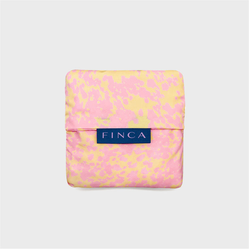 ミニグローサリーバッグ/Mini grocery bag _ pink cheetah design