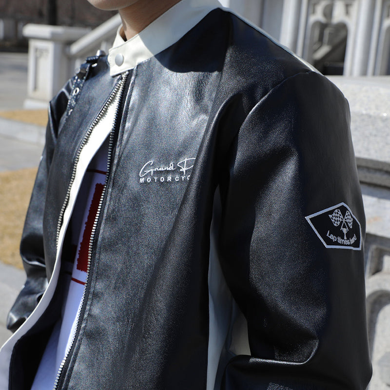 90S バイカーレザージャケット / 90S Biker Leather Jacket (2color)