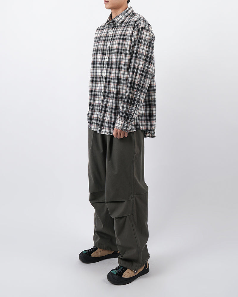 ロリッチフランネルチェックシャツ/roric flannel  check shirts 3color