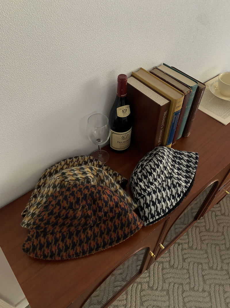 ハウンドリバーシブルバケットハット / ASCLO Hound Reversible Bucket Hat (4color)