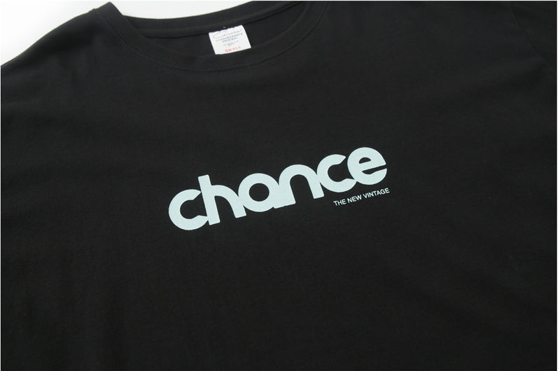 チャンスザニュービンテージTシャツ / CHANCE THE NEW VINTAGE T-SHIRT(BLACK)