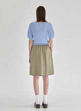 クラシックプリーツベルトセットバンディングスカート / (SK-4815) Classic Pleats Belt Set Banding Skirt S