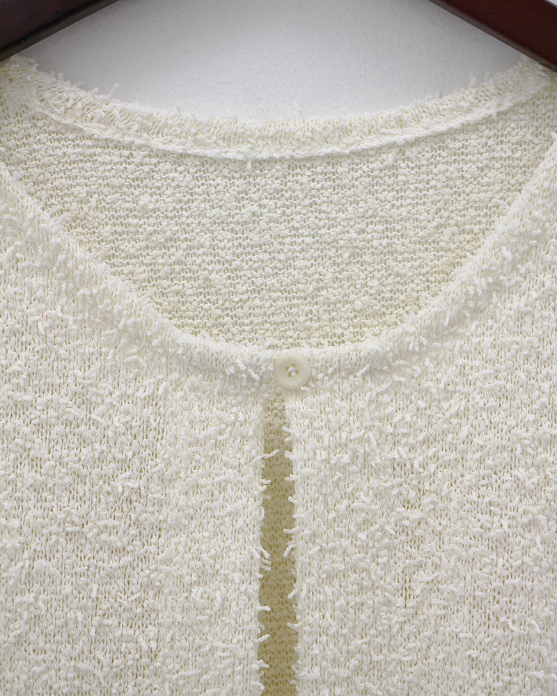 ソフトサマーニットベスト / Soft Summer Knit Vest (2color)