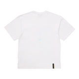 Psychedelic Oversized Short Sleeves T-Shirts Black / White