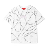 トラップTシャツ / DVRK WIRED TEE WHITE (4602537672822)