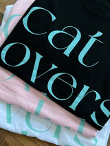 キャットラバーズクラブミントレタリングTシャツ / CAT LOVERS CLUB MINT LETTERING T-SHIRTS(3 COLORS)
