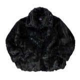 Popo fur jacket BLACK