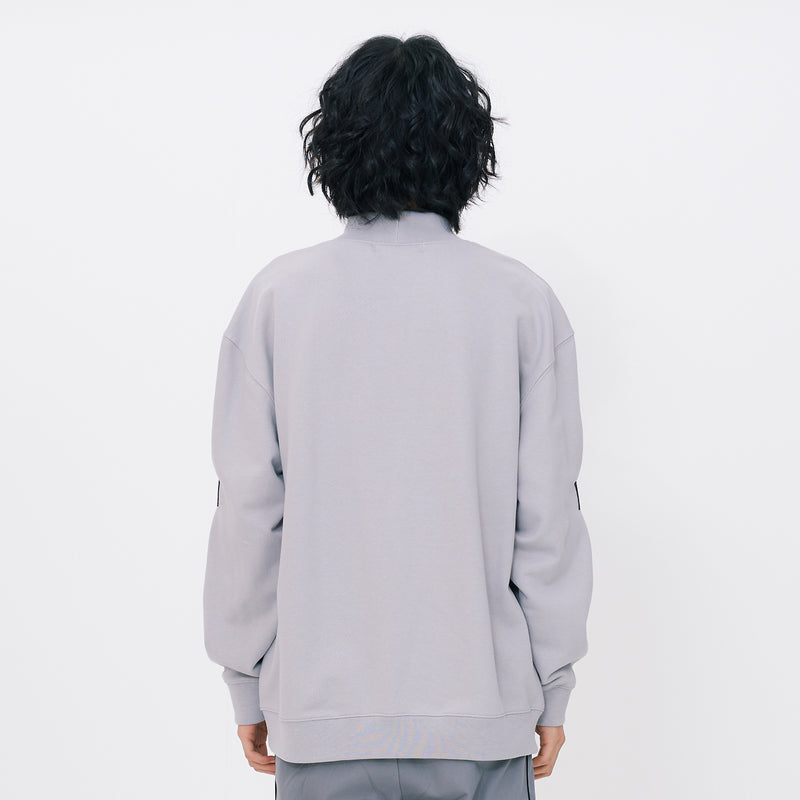Square point Sweatshirts [Gray] (6591811551350)
