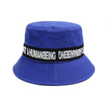 Basic Logo Tape Bucket Hat (2color) (6673070620790)