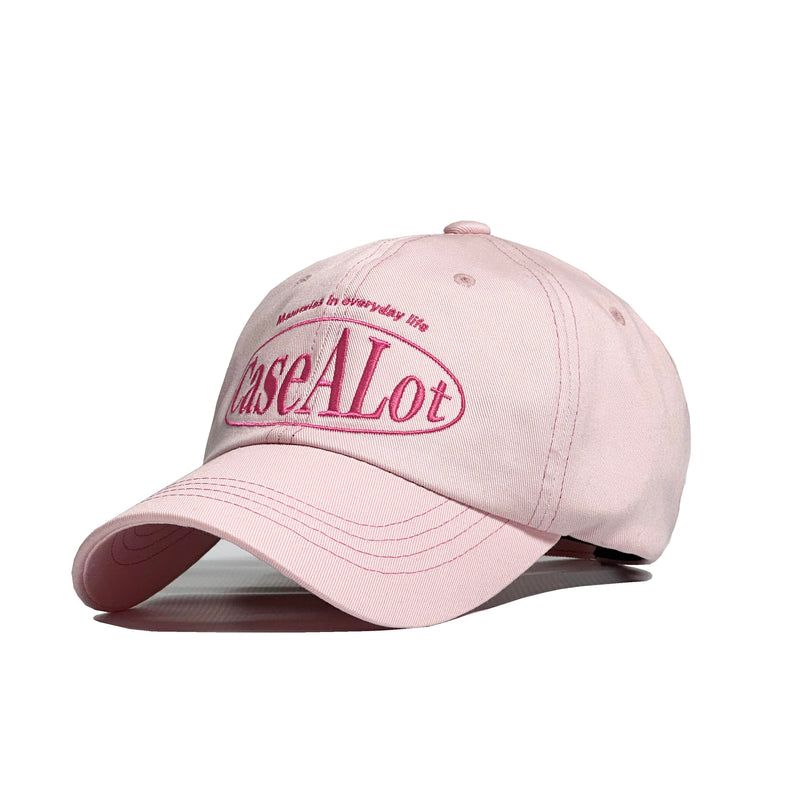サークルボールキャップ / Circle logo ball cap - Pastel pink