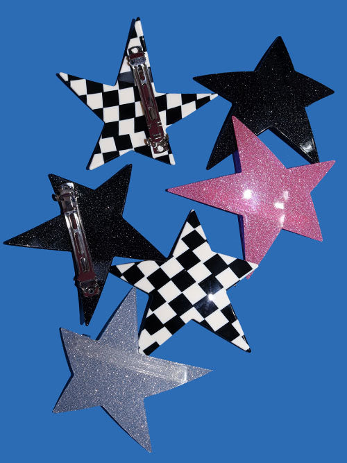 キッチュスタービックスターヘアピン / kitsch star big hairpin (4color)