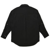 Arrow Zip Shirts Black 0166 (4644365303926)