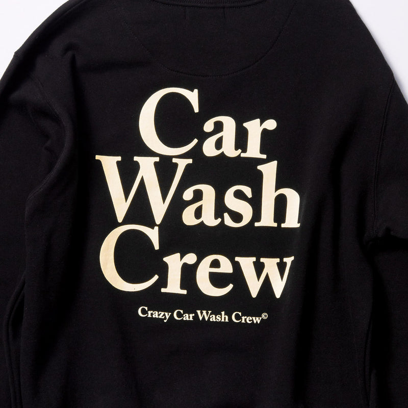 CAR WASH CREW SWEATSHIRTS BLACK (6639294677110)