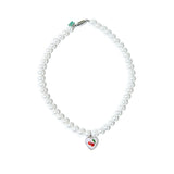 [NIROSERENDIPITY] CHERRY HEART PEARL NECKLACE (6658084864118)