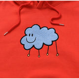 レインボーパーカー / Dominant Cloud Embroidery Dried Hoody_RED (4594041553014)