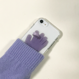 purple jelly case(only iphone) (6617321734262)
