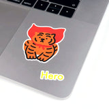 HERO TIGER REMOVABLE STICKERS (6538525016182)