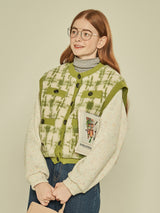 Fleece Pocket Vest (Olive) (6643894059126)