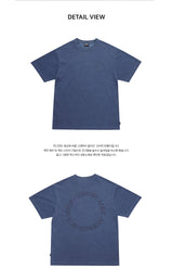サークル ピグメント Tシャツ / CHARMS CIRCLE PIGMENT T-SHIRT BL