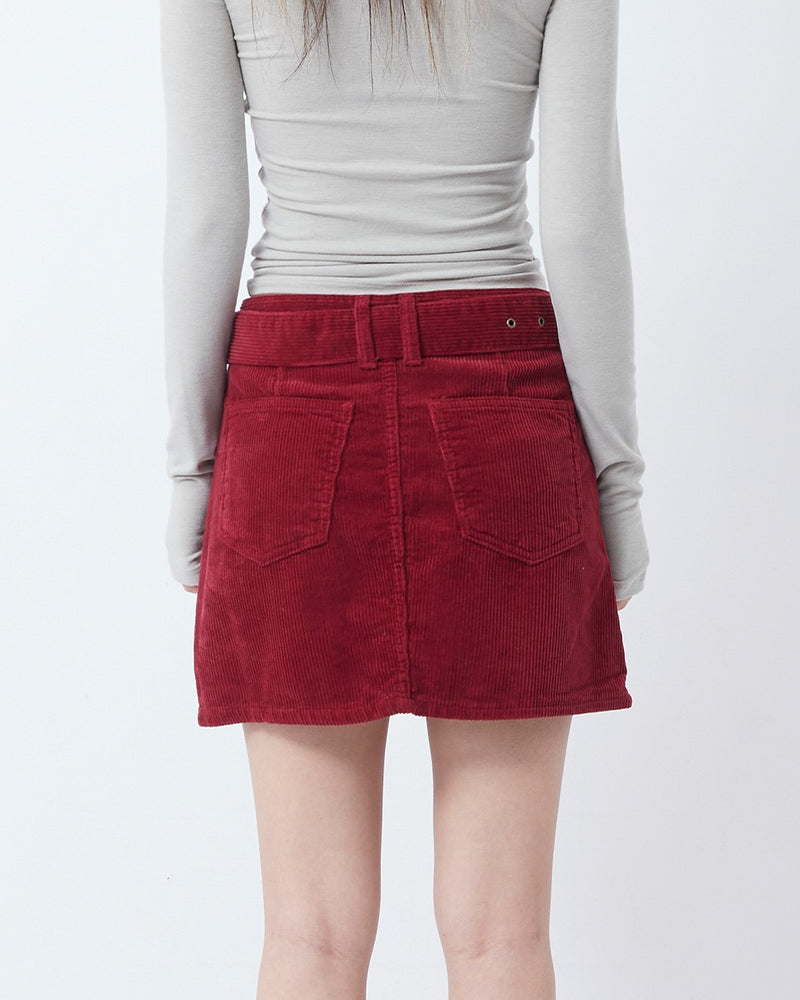 アイレットミニスカート/Eyelet Mini Skirt
