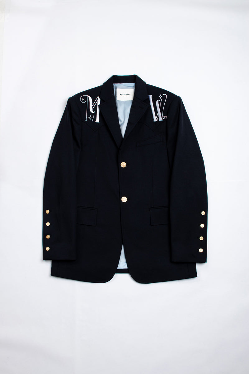 Navy Tailored Jacket (6635870322806)