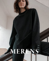Fabric Mix Mannish Sweatshirt (6676027768950)