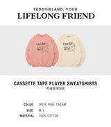 カセットテープスウェットシャツ / Cassette Tape Player Sweatshirts