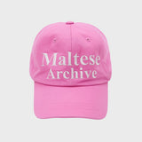 マルチーズアーカイブボールキャップ / Maltese archive ball cap