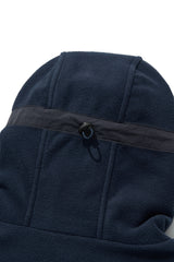 ドローコードフリースフーディー/Draw cord fleece hoodie [navy]