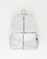 Knotted Backpack (Glossy-Silver)