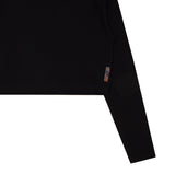 リブドクロップTシャツ / RIBBED CROP T-SHIRT(FOR WOMAN)_SXS1TS54BK