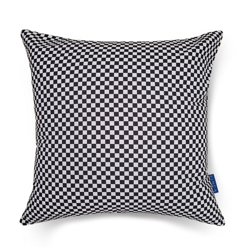 クッションカバー/  cushion cover - small checkerboard