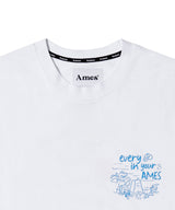 ユニアースアメスTシャツ/UNIVERSE AMES T-SHIRTS_WH(22HSTP12)